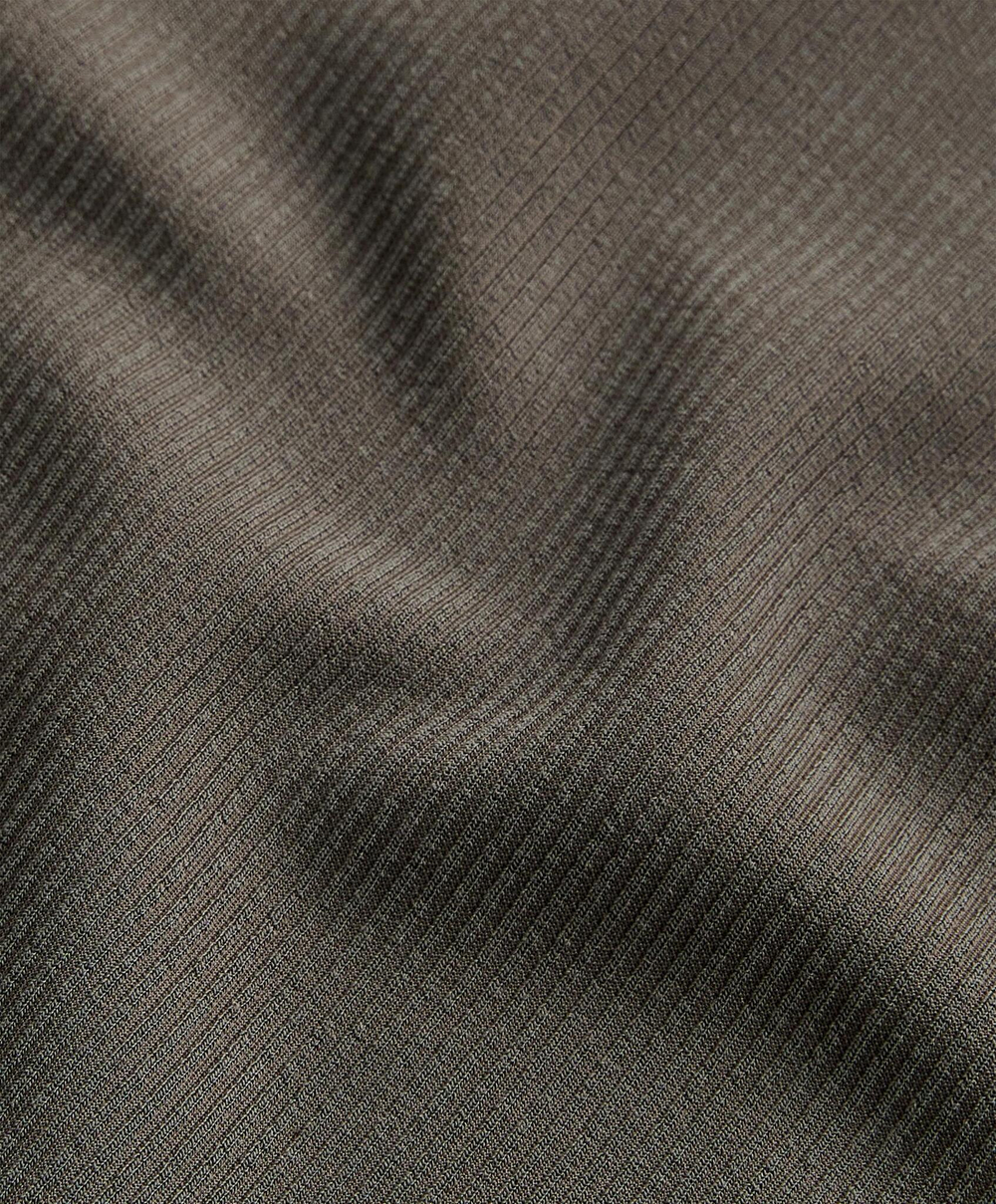 Oysho Толстовка с капюшоном в рубчик, угольный