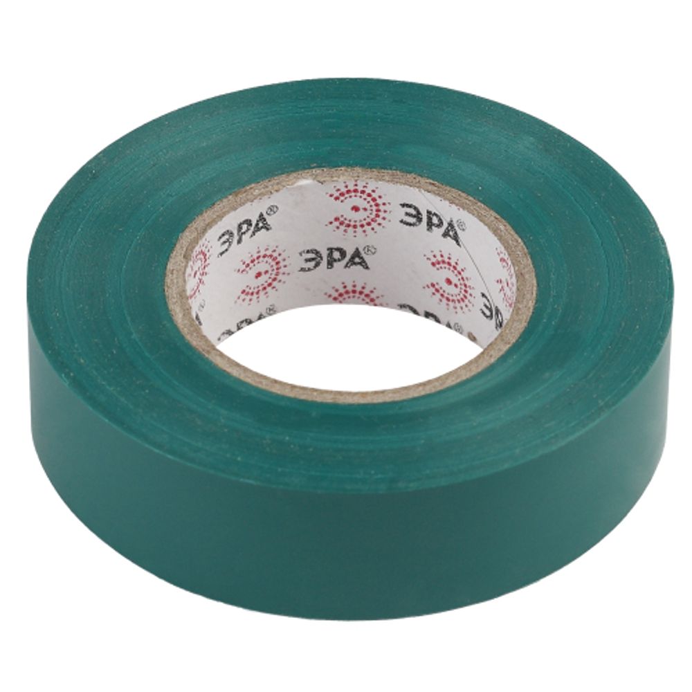 Изолента ЭРА ET1520GREEN ПВХ 15мм х 20м зеленая | Изолента