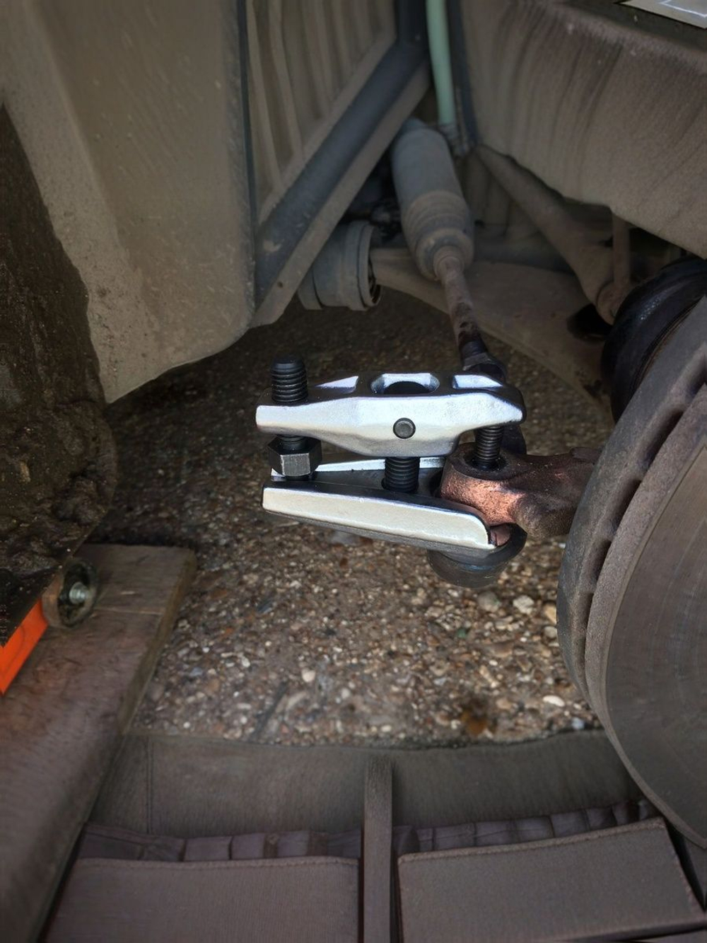 Съемник шаровых опор и наконечников рулевых тяг 20 мм, H 0-50 мм