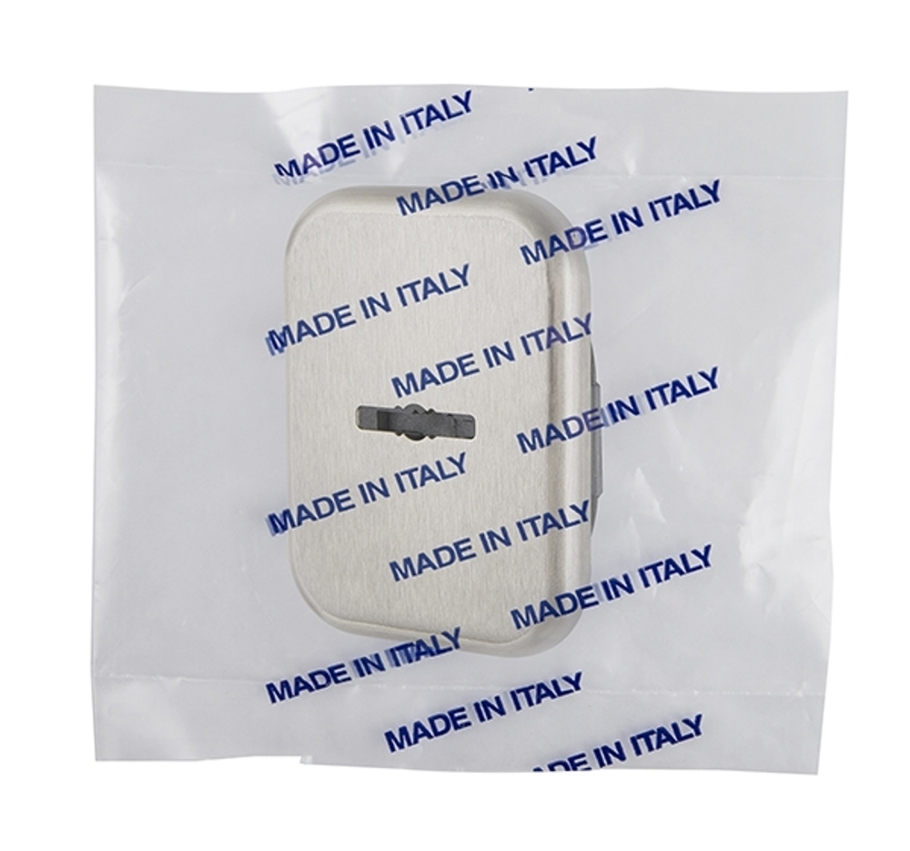 Декор. Квадратная накл. на сувальдный со шторкой PS-DEC SQ CT (ATC Protector 1) SN-3 Мат.никель