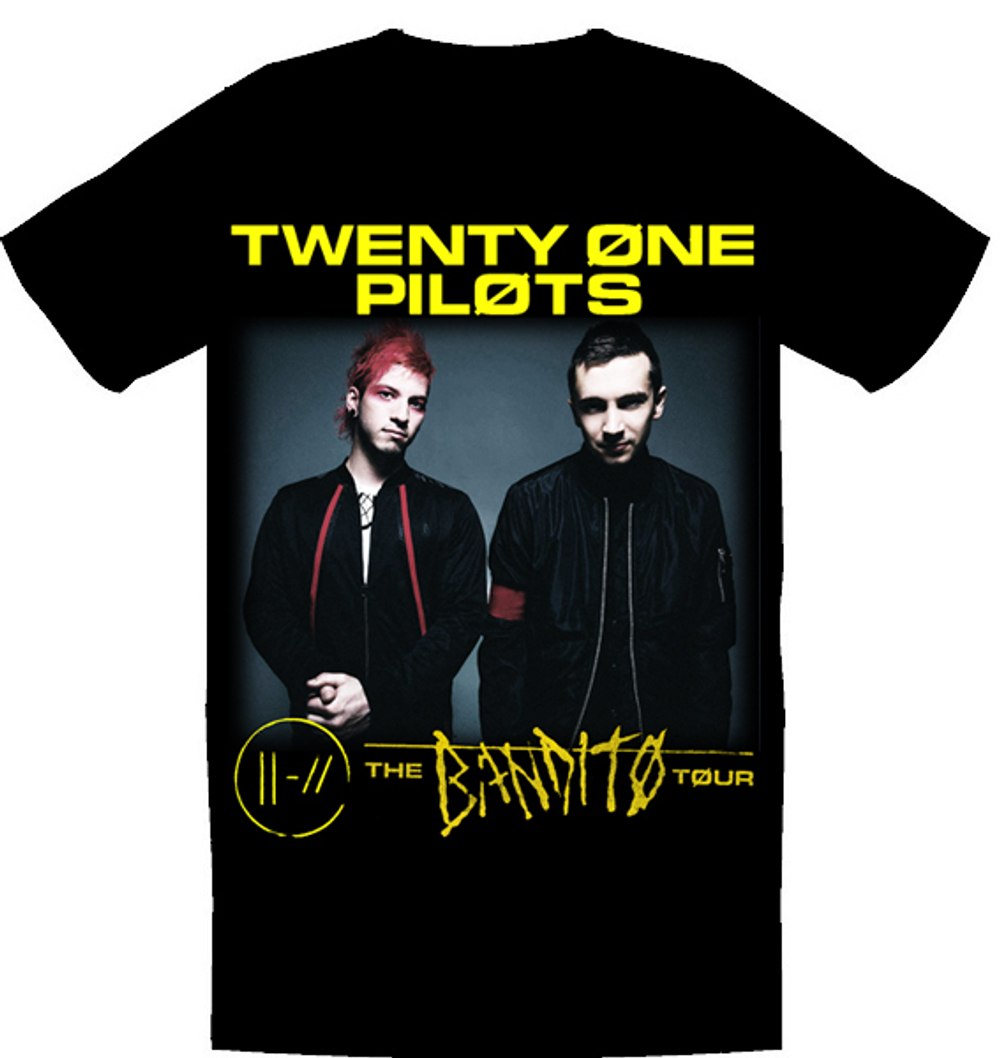 Футболка Twenty One Pilots The Bandito Tour (406)