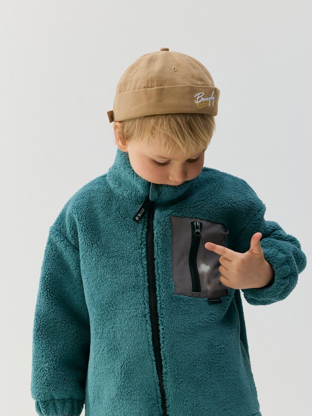 Толстовка меховая "Аквамарин"