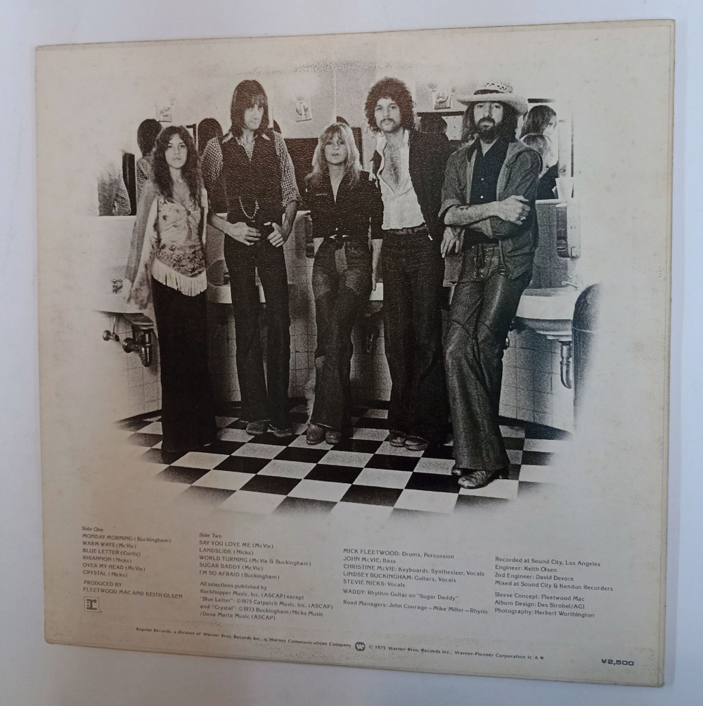 Винтажная виниловая пластинка LP Fleetwood Mac (Japan 1975) (No Obi)