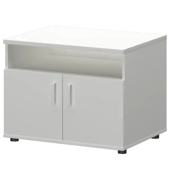 Тумба для оргтехники СМТ-2ДН   800x600x625 Смарт