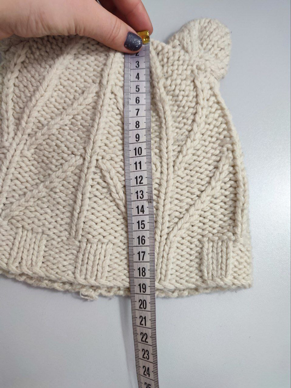 Шапка с ушками