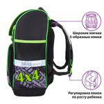 Ранец ЮНЛАНДИЯ WISE для начальной школы, Offroad, 37х29х15 см, 228814