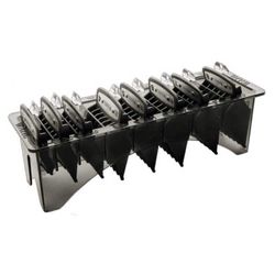 Набор пластиковых насадок Wahl для машинок, 3-25 мм, 8 шт, черный