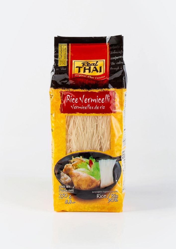 Вермишель рисовая Real Thai Rice Vermicelli 250 г