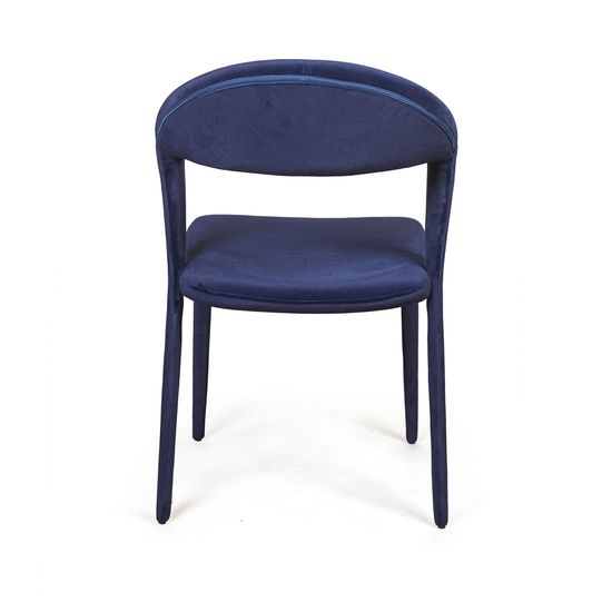 Стул Asti, бархат синий