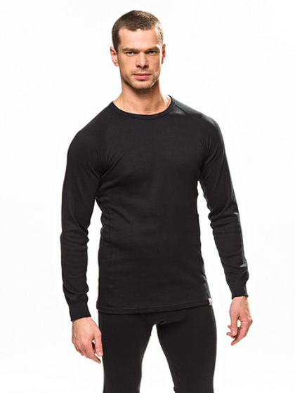 Термобелье мужское (фуфайка) Guahoo Everyday Middle 0300 S/BK