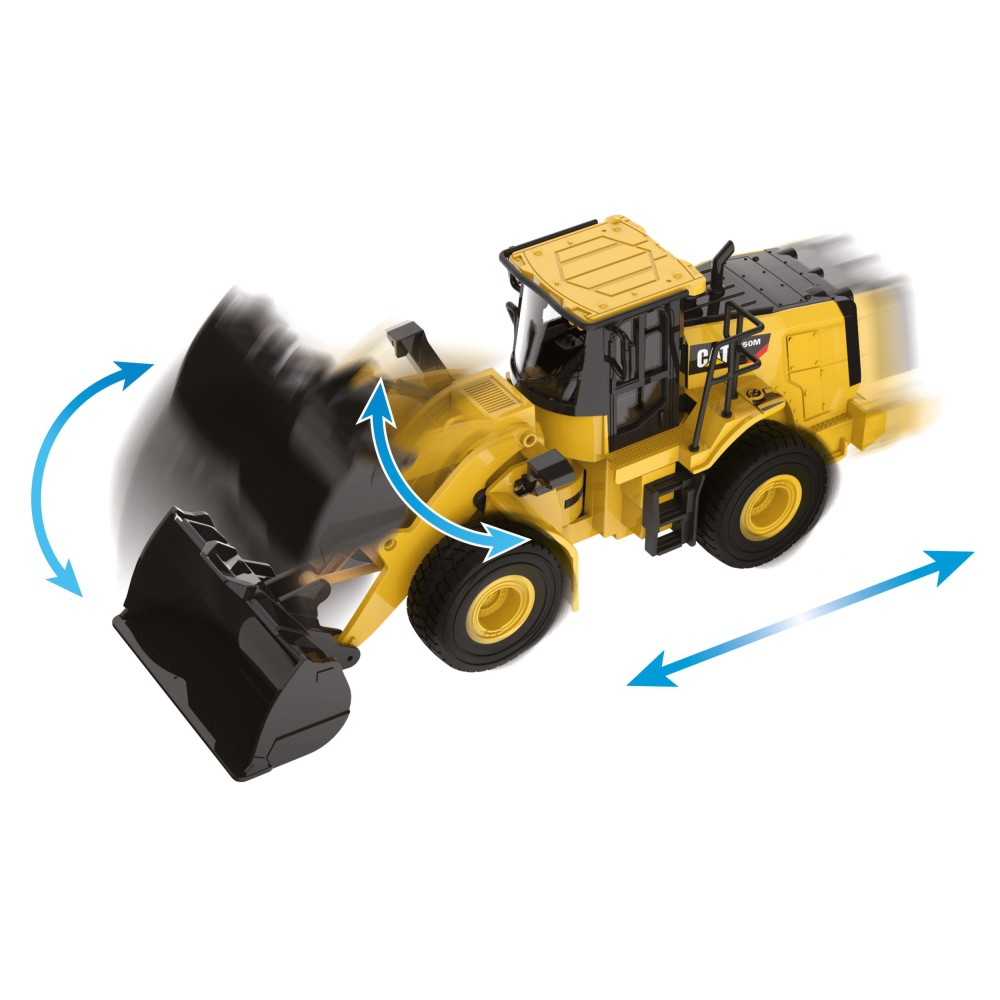 Радиоуправляемый погрузчик Carrera RC CAT 25003 950M Wheel Loader 1:24 2,4 ГГц — фото 2