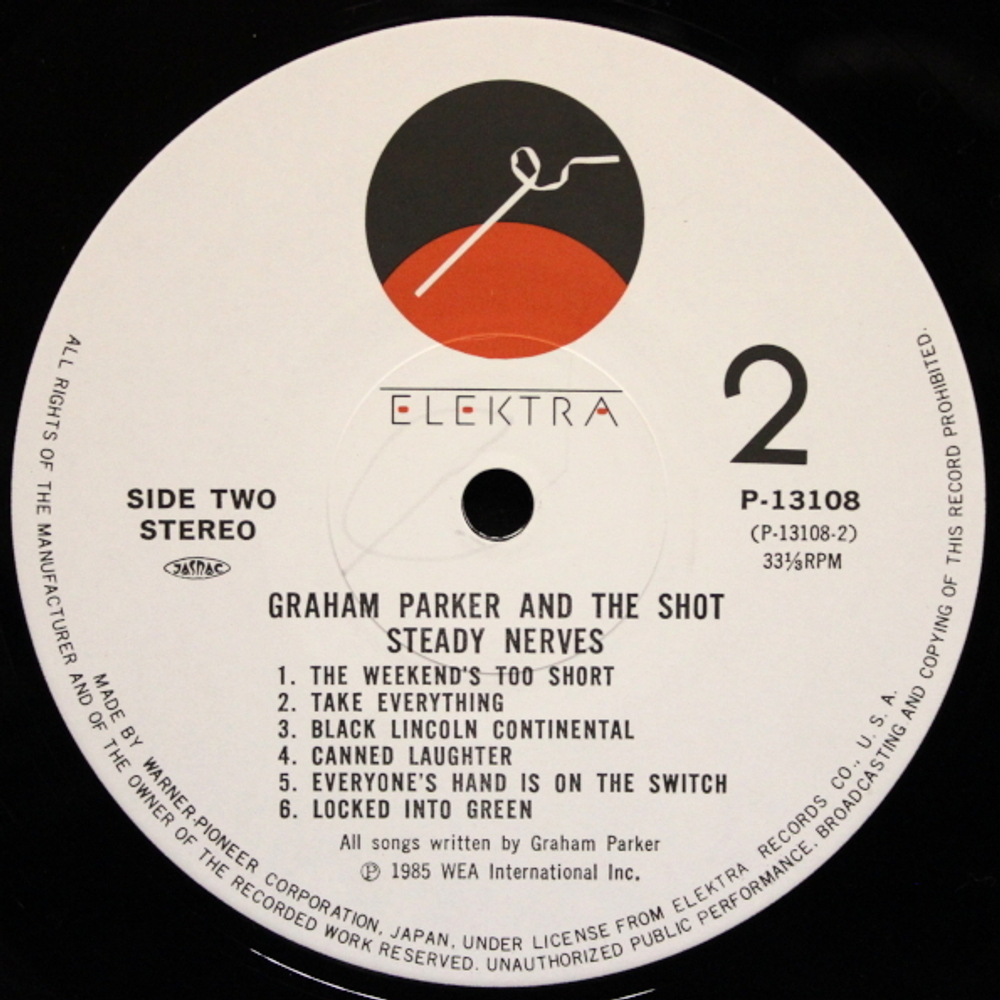Graham Parker And The Shot / Steady Nerves (LP)
