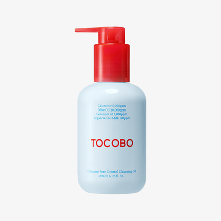 TOCOBO Масло гидрофильное очищающее с каламином Calamine Pore Control Cleansing Oil (200 мл)
