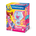 Мыло с картинкой 2в1 "Турбозавры. До" (Фантазер)