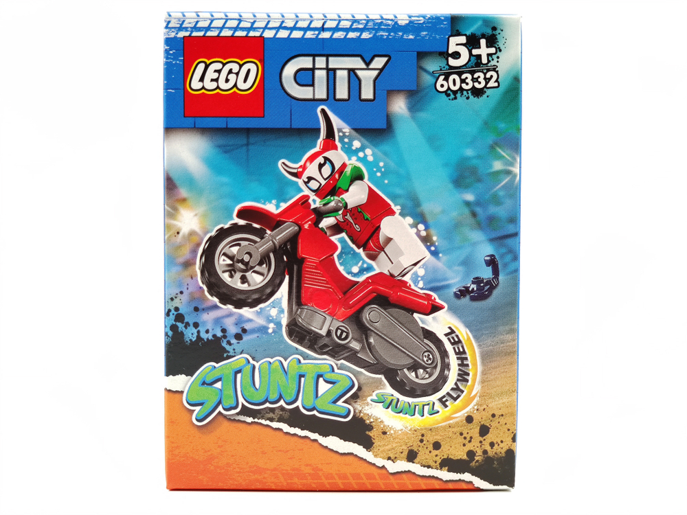 Конструктор LEGO CITY 60332 Трюковой мотоцикл Отчаянной Скорпионессы