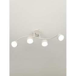 Светильник настенно-потолочный спот Rivoli Batty 7080-704 4хGX53 15 Вт поворотный | Споты-Подсветки