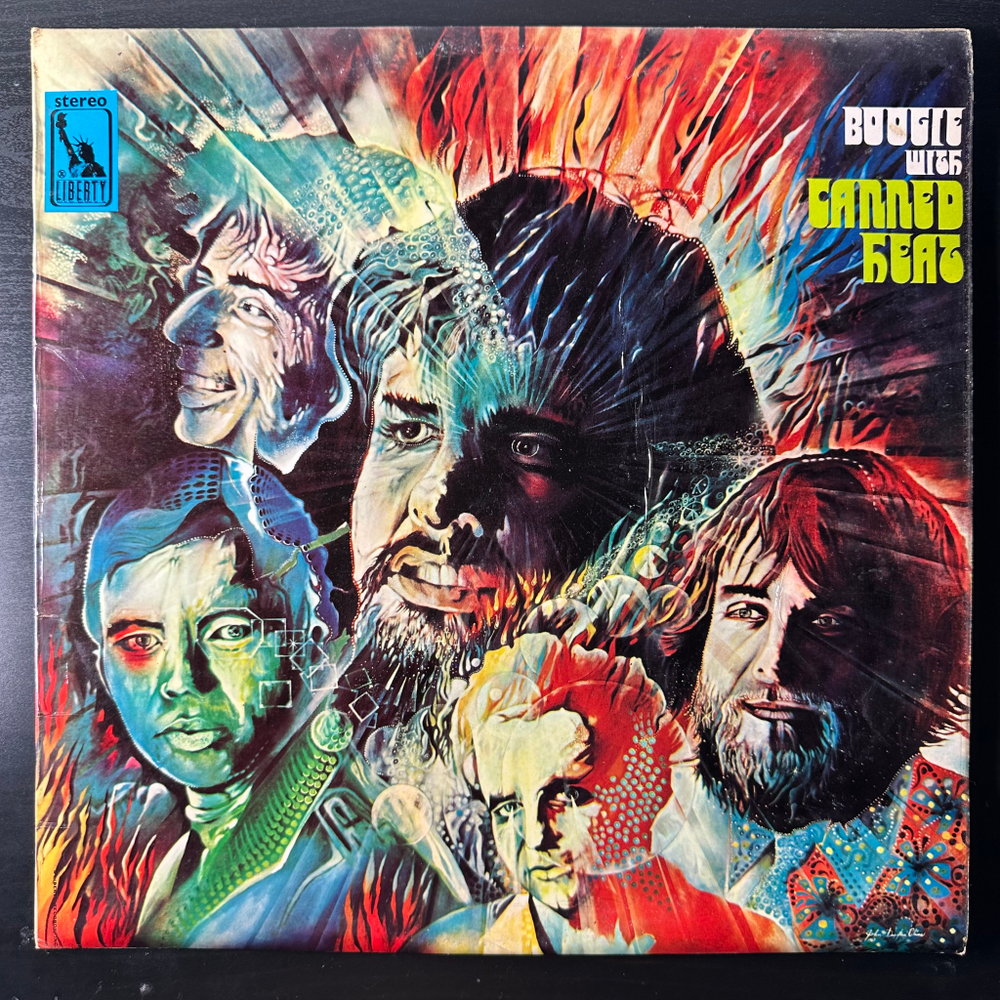 Canned Heat ‎– Boogie With Canned Heat (Англия 1968г.)