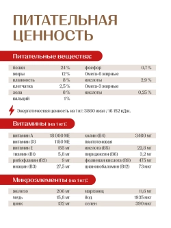 Work корм для взрослых собак всех пород, индейка, 2,5 кг