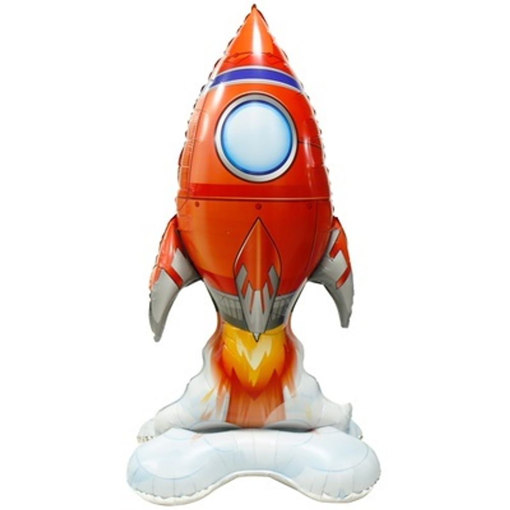 К ФИГУРА AIR Ракета красная 115 см.
