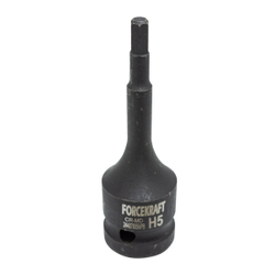 Головка-бита 6-гранная ударная 5мм,1/2'' FORCEKRAFT FK-24407805MPB