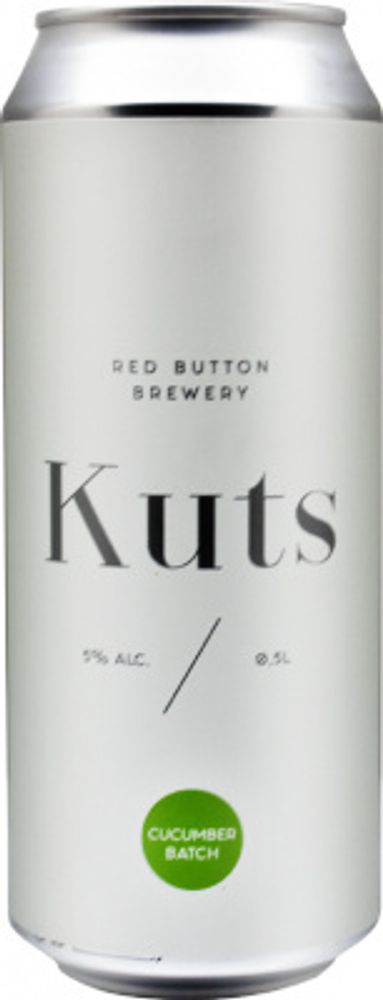 Пиво Рэд Баттон Катс Кукумбер Батч / Red Button Kuts Cucumber Batch 0.5л - 10шт