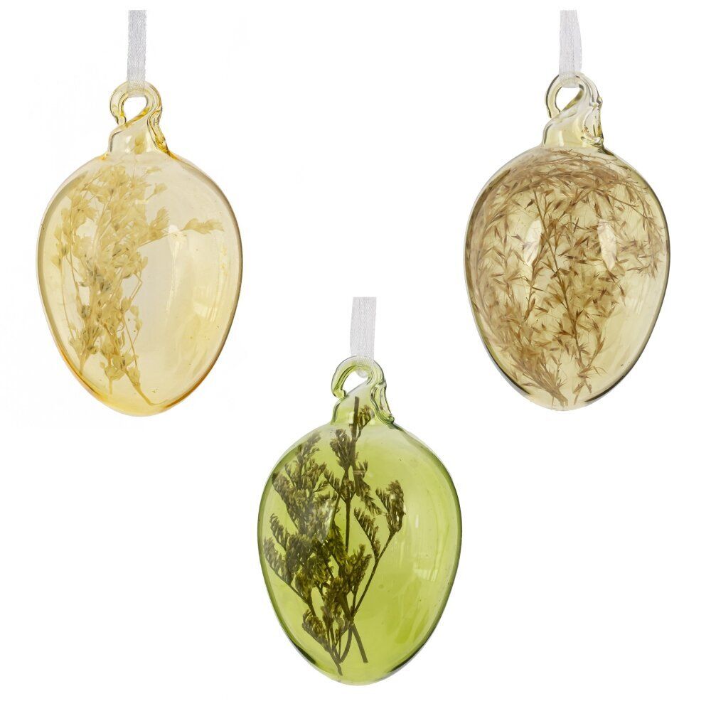GAEM Набор из 3-х изделий декоративных подвесных "Яйцо пасхальное" (5*8), L16,5 W9,5 H5,5 см