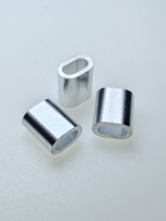 4 Зажим тросов алюминиевый DIN3093 (30 шт.)