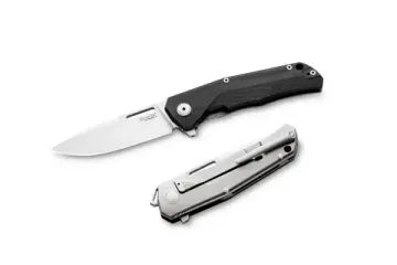 Нож складной Lion Steel Q4ttro Q4 GBK - сталь MagnaCut, рукоять серый титан + G10