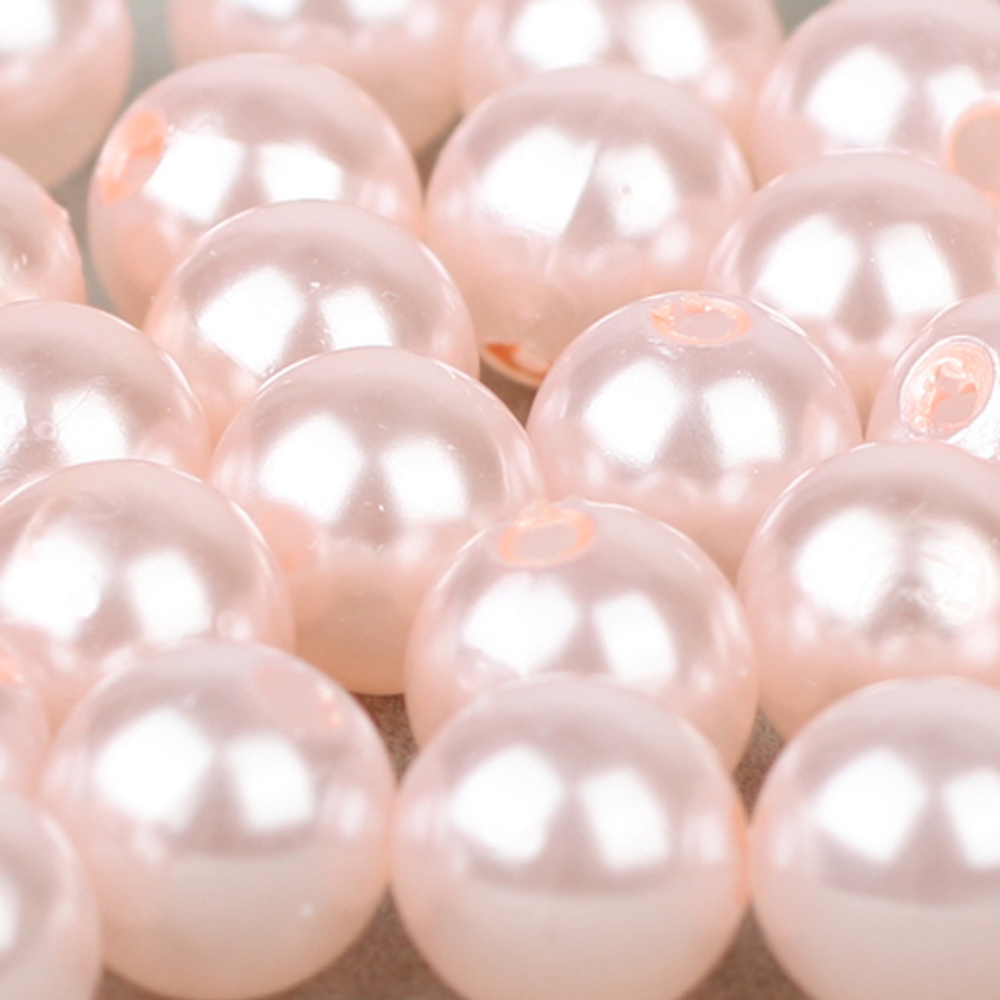 Бусы пластиковые-10мм-25г-Colibry