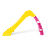 Горка детская 70 см, желтый/розовый