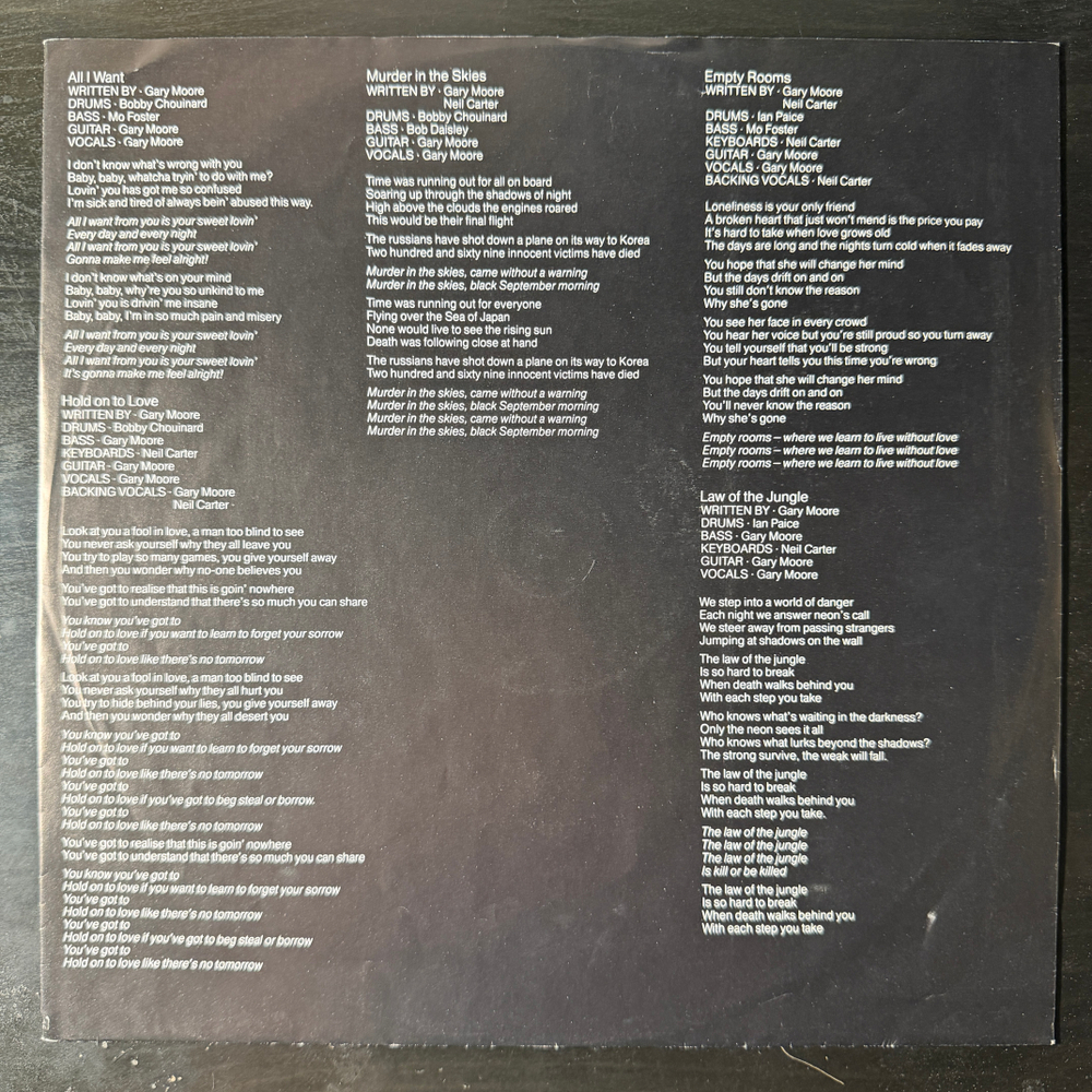 Gary Moore - Victims Of The Future (Германия 1984г.)