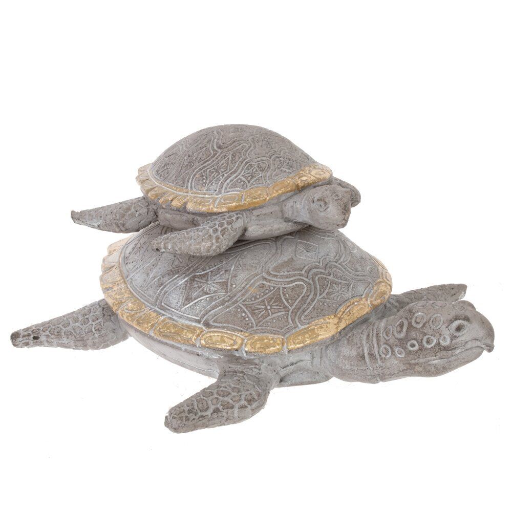 GAEM Фигурка декоративная "Черепахи", L19 W17 H9,5 см
