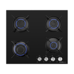 Газовая варочная панель HOMSair HGG641EBK фото 