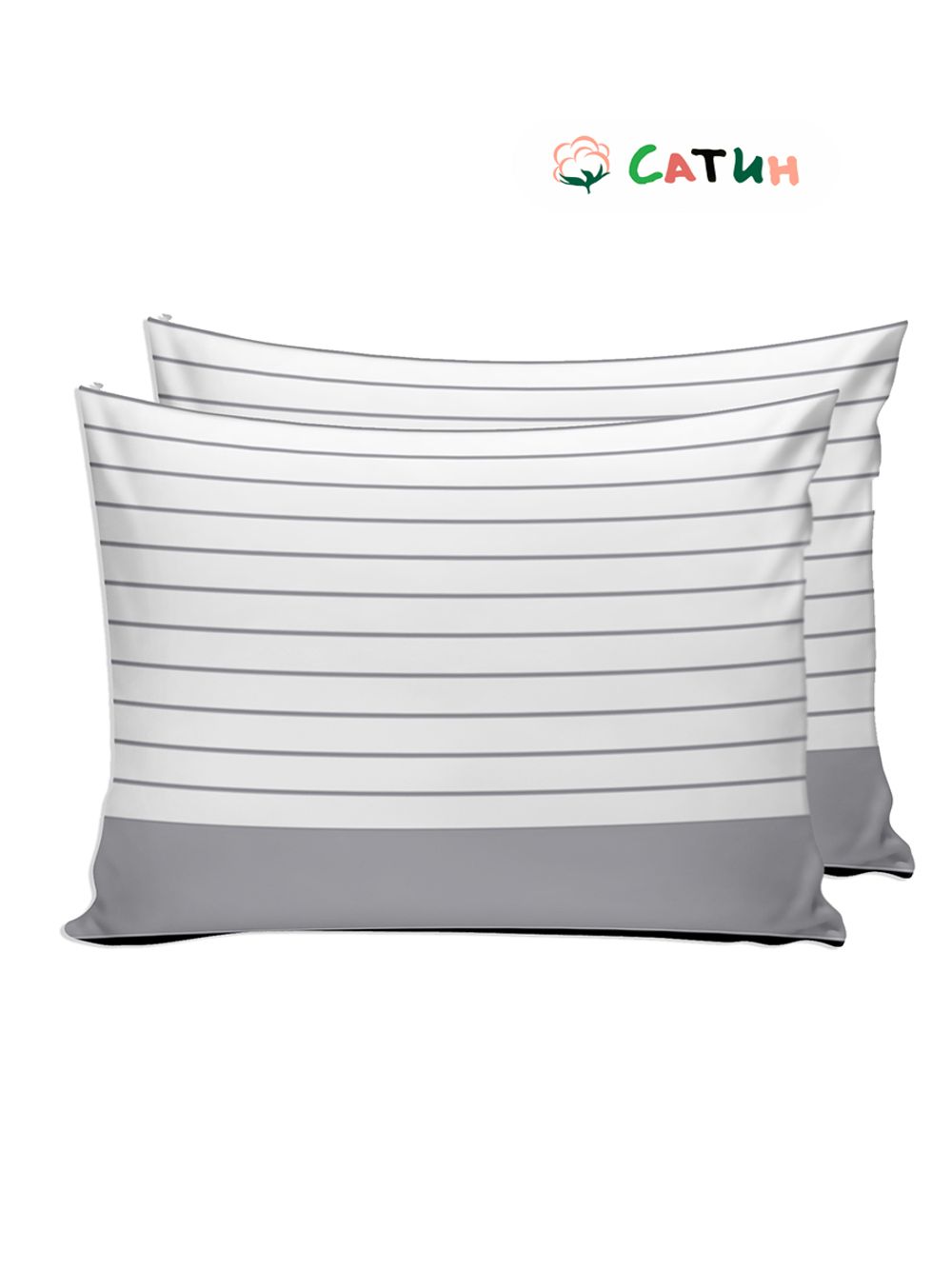 Наволочка комплект 2шт Milky Garden "Alaska" 40х60 см