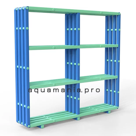 Стеллаж (вариант 14) 2000х345х1850 мм