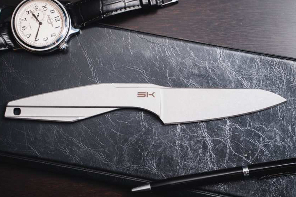 Скелетный нож Fast Boat Stonewash