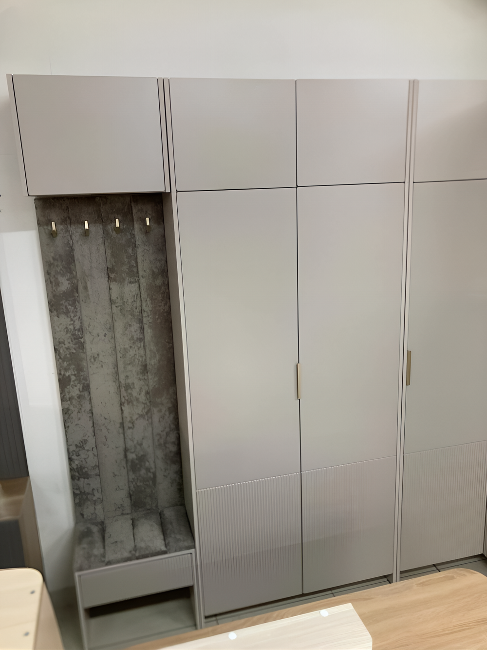 Шкаф навесной антресоль Пандора ШКН-01 Кашемир/Айриш MF-03