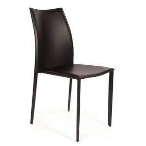 Стул Rolf, кожа черный