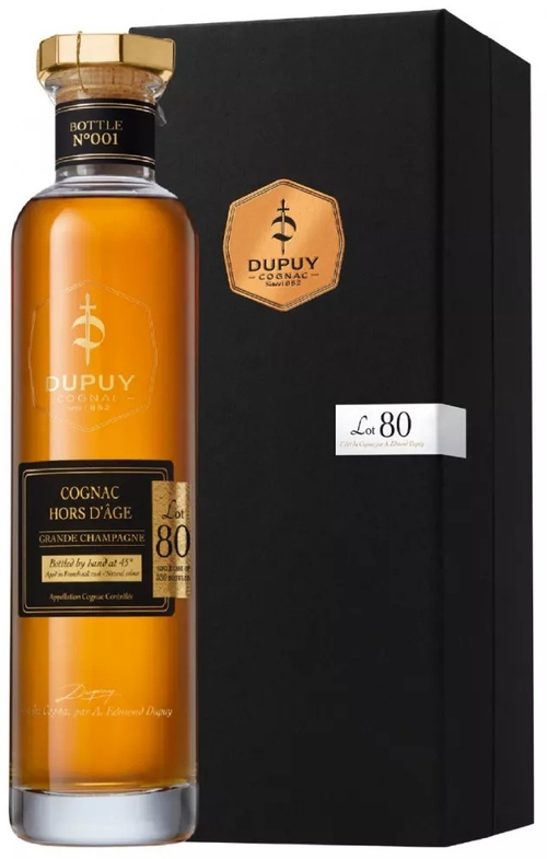 Коньяк Dupuy Lot 80 Hors d'Age, Grande Champagne AOC, 0.7 л