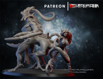 Grand Alliance Chaos Hosts of Slaanesh Chaos Daemons Fiends Демон Слаанеш с демоницей миниатюра для dnd, днд, pathfinder, фентези, Настольная игра, НРИ, Варгейм, РПГ
