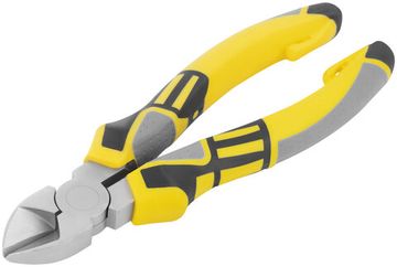 Бокорезы "Смарт", трехцветные прорезиненные ручки, никелевое покрытие 190 мм