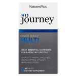 NaturesPlus, His Journey, Once Daily Multi, 30 таблеток