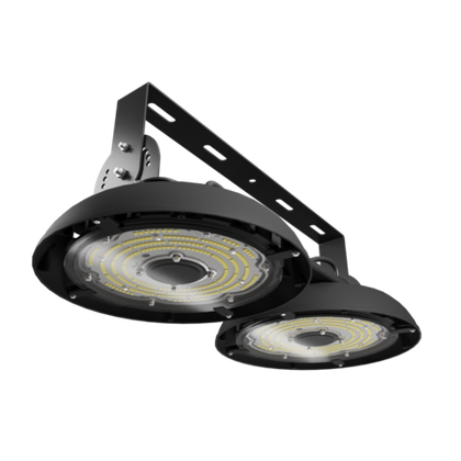 Прожектор LED ТАЙФУН GL ДО06-400-005-4К Д90 400Вт 4000К IP65 Прозрачный 68000лм 260х161мм WOLTA PRO