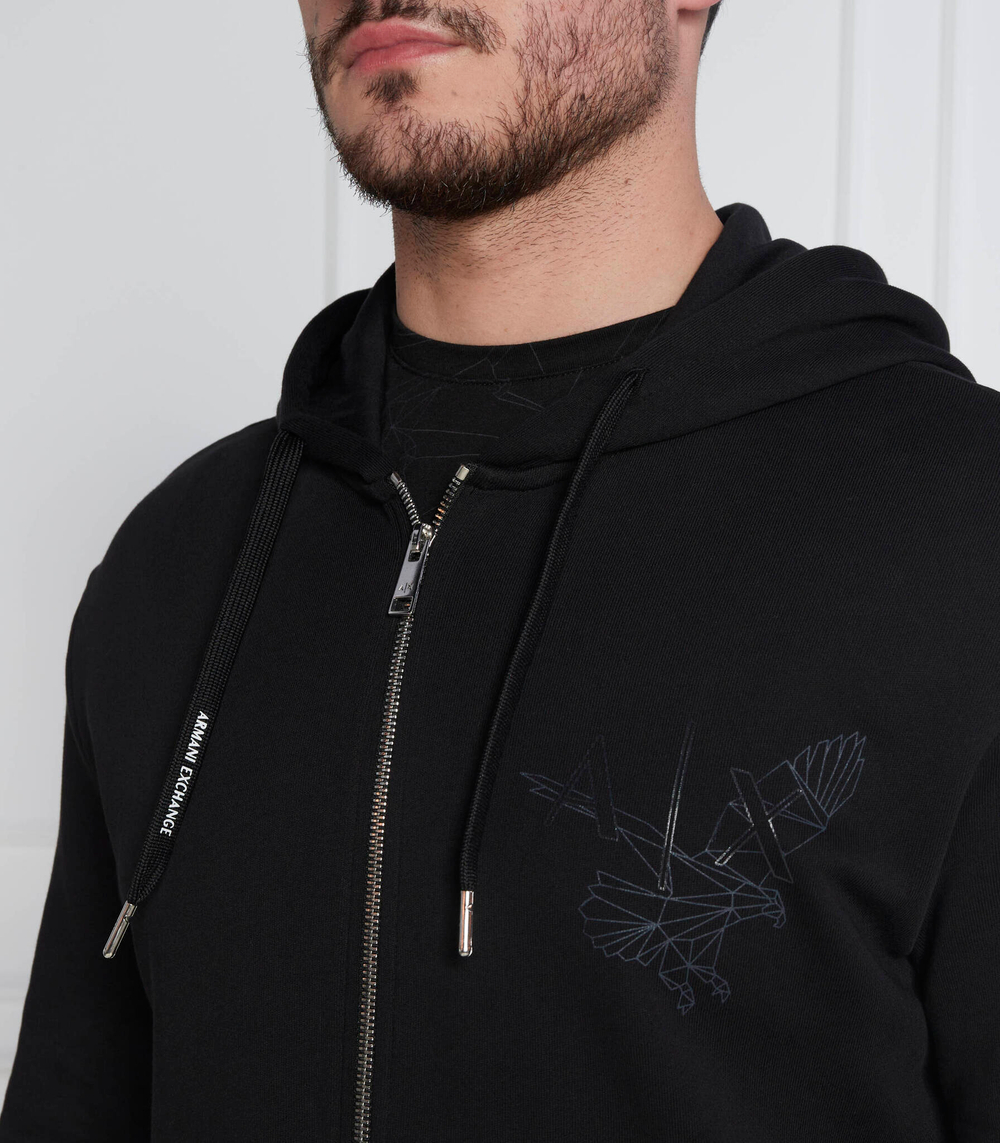 Худи Armani Exchange - черный(3RZMAP ZJTDZ)