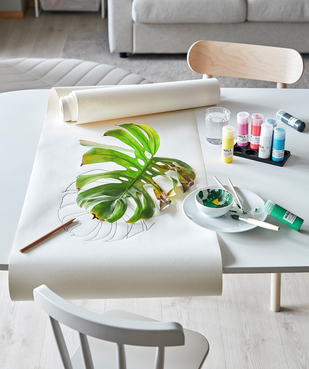 IKEA MÅLA  (ИКЕА МÅЛА)  -  Рулон бумаги для рисования, 30 м