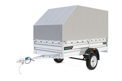 Тент + каркас на прицеп 3015- 03 (05) скошенный