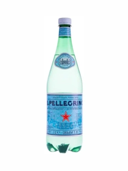 Вода газированная S.Pellegrino минеральная, 1 л