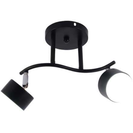 Светильник настенно-потолочный спот Rivoli Vanessa 7074-702 2хGX53 15 Вт поворотный