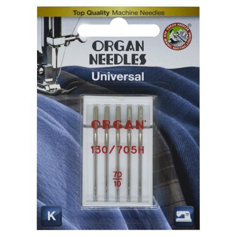 ORGAN иглы машинные универсальные № 70
