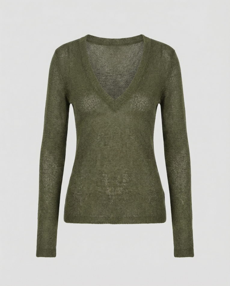 Джемпер VEIL KNIT (oliva)